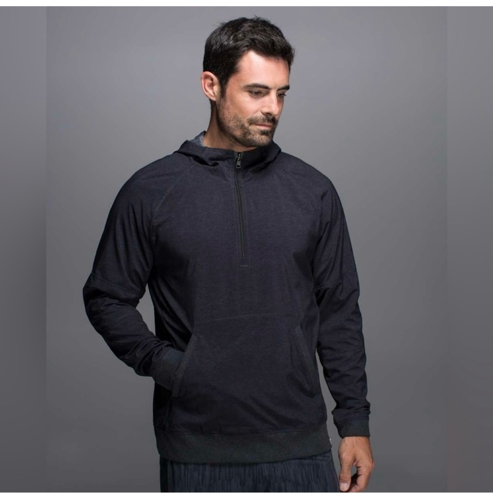 lululemon athletica Men's reversible sun down to sun up Hoodie size medium NWOT
